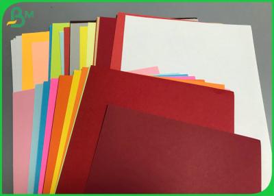 China A3 A4 Sheet Bristol Paper Vert / Rose / Jaune Colorful Paper Board 180G 220G for sale
