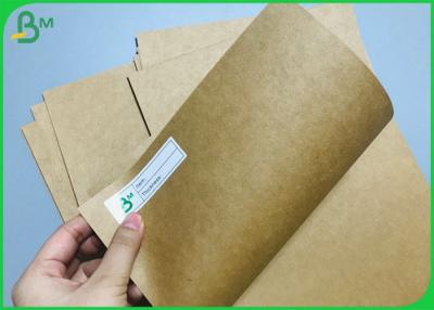 China Strong Brown Kraft Paper Cardstock 80G 100G Sack Craft Board Roll 115cm Width for sale