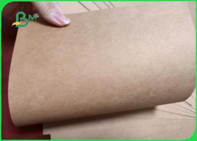 China Thick Food Safe Brown Kraft Paper For Take Out Food Container for sale