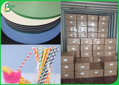 China 60 Gram Waterproof Printed Slits Paper For Paper Straws Making for sale