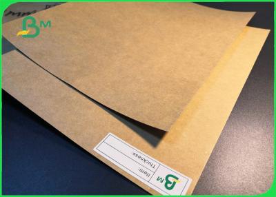 China 300gsm + 15g PE Greaseproof Coated Kraft Paper For Burger Boxes 500 x 700mm for sale