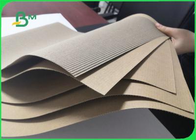 China Durable B Flute Brown Corrugated Paper Sheets & Pads 125gsm + 100gsm for sale