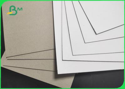 China One Side White Laminated Thick Paper Cardstock 1000gsm Grey Back for sale