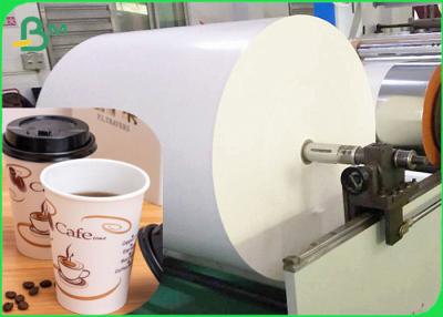 China Greaseproof PE Coated Laminated Cupstock Paper Roll For Hot Drink Cups for sale
