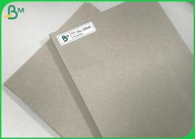 China 1200G 2MM Thick Cardboard Uncoated Laminated Gray Carton Recycled Grey Board for sale