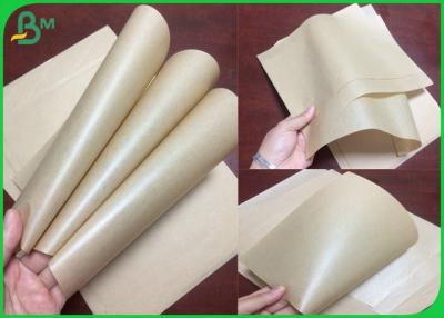 Chine petit pain enduit par PE de papier de 70gsm 80gsm Brown emballage pour le sac de papier d'emballage d'écrou à vendre