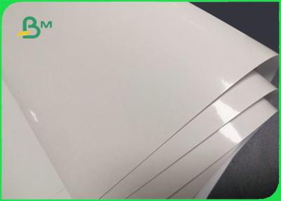 China o espelho branco super do brilho 80gsm moldou papel revestido para a etiqueta 20 x 30 polegadas à venda