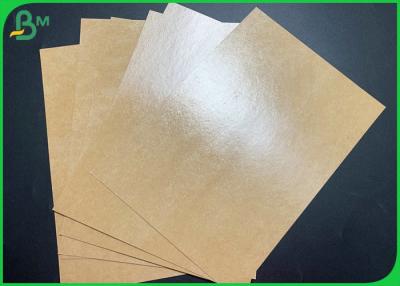China Oilproof 20gsm PE Coated 300gsm Kraft Paper For Disposable Lunch Box for sale