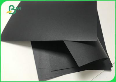 China B1 Size Recycled Pulp 150g 200g Black Kraft Cardstock Paper Sheets For Hangtags for sale