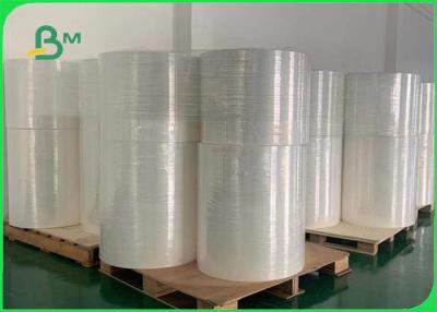 China 130um Thermal Synthetic Paper For Logistics Label 210mm * 2000m Waterproof for sale