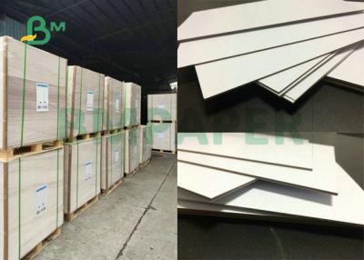 China 1200gram 1500gram Laminated Duplex Board White Back For Architecture Model for sale