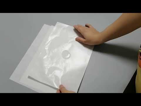 White MG paper with PE coating