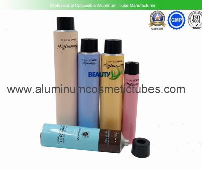 中国 60ml 80mlのアルミニウム化粧品の包装の表面クリームのアルミニウム折りたたみ管 販売のため