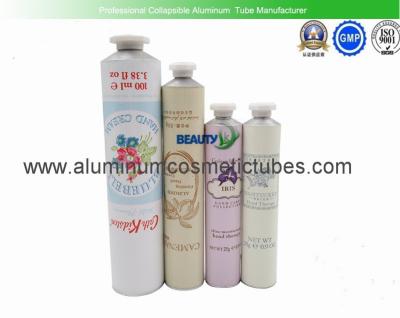 China Tubos vacíos de gama alta del ungüento, tubo de crema dental de aluminio del logotipo de encargo de lujo en venta