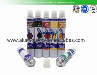 China Hot Stamping Aluminum Paint Tubes 85mm Length 5ml - 150ml Volume Offset Printing for sale