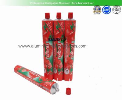 China Ketchup Cheese Spread Squeeze Tubes For Food Packaging Volume 5oz Dia. 40mm for sale