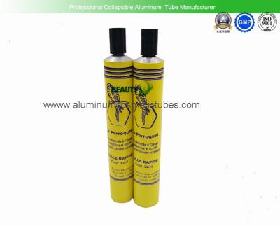 China 4C Printed Aluminum Collapsible Tubes , 25ml Pigment Packaging Aluminum Tube Containers for sale
