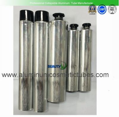 China tubo de empaquetado cosmético médico plegable de aluminio vacío flexible 100ml en venta