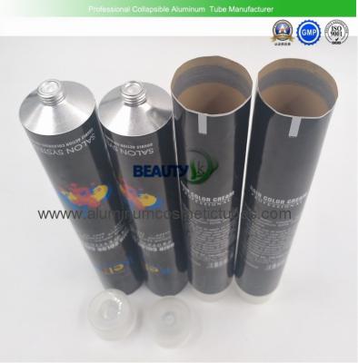 Chine Conteneurs de tube de Creamaluminum de teinture capillaire, tubes pliants en aluminium de produit de beauté à vendre