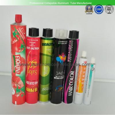 China Body Care Cream Empty Aluminum Tubes  , 150ml Food / Cosmetic Tube Packaging for sale