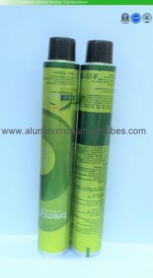China Flexible Body Cream Aluminum Cosmetic Tubes 80ml Offset Printing Non - Reactive Nature for sale