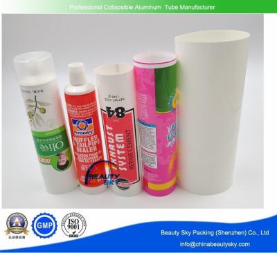 China ABL Flexible Empty Cosmetic Bottles Plastic Laminated Tube 5ml - 400ml Volume  With Screw Cap for sale