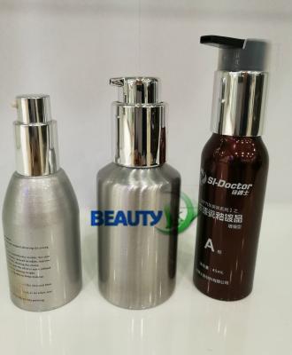 China Empty metal packaging Spray Distilled Water Rosemary Essential Oil spray can aluminum bottles for sale