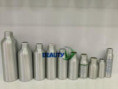 China Cosmetic Perfume Aluminum Big Containers Toner Healthy Bottles with Spray Pumps for sale
