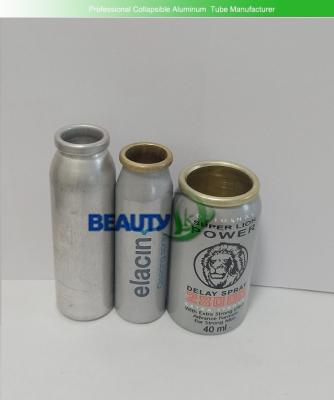 China Garrafas de alumínio do reenchimento da lata de pulverizador do aerossol do pulverizador vazio da névoa da multa do metal à venda