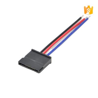 China Female MOLEX8981 To Female Sata Electrical Power Cable Wire en venta