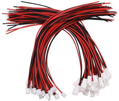 China Micro Mini JST PH XH2.0 Electronic Wire Harness 2Pin Connector Plug Male Silicone for sale