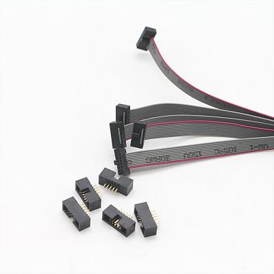 China OEM 10cm Flat Flex IDC Ribbon Cable 5Pin 10Pin 20Pin 30Pin Cores for sale