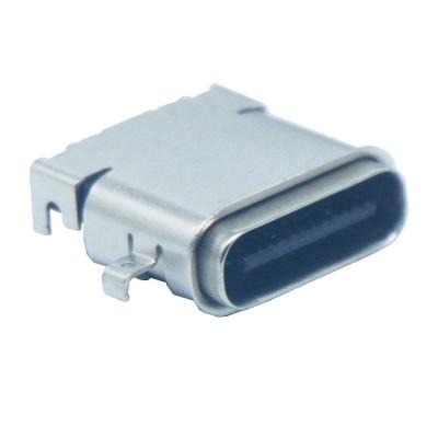 China 24pin 3.1 Waterproof IPX7 USB C Connector for Smart Wear PCB Charger Connector Solder Type c for sale