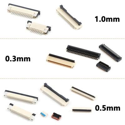 Κίνα 13/51 συνδετήρας 1MM διπλή πίσσα 0,3 καλωδίων καρφιτσών FPC επαφών ύψους συνδετήρας Fpc Ffc προς πώληση