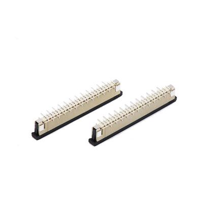 China 1.0mm Pitch 32 Pin FPC Connector Vertical Type FFC FPC Cable Connector for sale