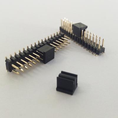 China Double Row 1.27mm Pitch SMT Pin Header Connectors 40 Pin Female Header for sale