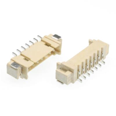 China Horizontal 1.25mm Pitch Wafer Box Connector 2-16P PCB Terminal Connector SGS for sale