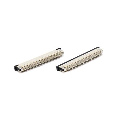 China SMT Flat Cable FFC FPC Connector Vertical Height 1.0mm 4-50 Pin SGS for sale
