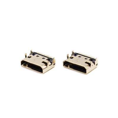 China 19 Pin Micro HDMI Socket LCP C Type Female Connector For PCB for sale