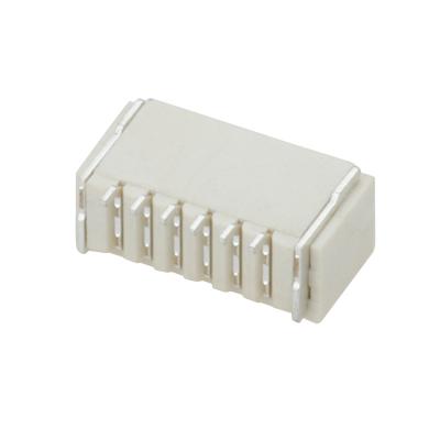 China 90 Degree 1.0mm Pitch Wafer Box 6 Pin Header Connector Input Output for sale
