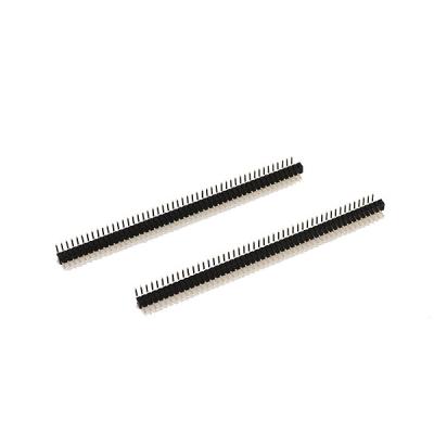 China 1.27mm Neigungs-Mann Stift Header Verbinders Right Angle für elektrische PWB-Leiterplatte zu verkaufen