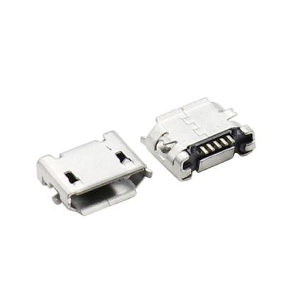 China Type B SMD SMT Soldering PCB Mount Micro USB Connectors 5 Pin for sale