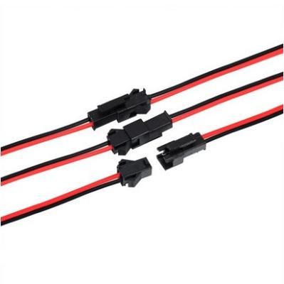 China Inspektion 2Pin LED männlich-weibliche AWG22 200mm Seillänge des Verbindungsstück-Kabel- zu verkaufen