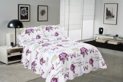 China Cubiertas del edredón de la casa del algodón de Rose/de la mariposa con estilos impresos coloridos del modelo en venta