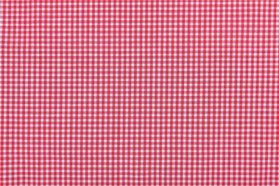 China 86% Cotton Natural Fabric Red Checkered Tablecloth , Full Sizes Picnic Checkered Tablecloth for sale