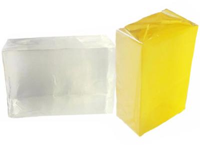 China Solid Shape Sanitary Napkin Use Pressure Sensitive Adhesive Glue 80 - 90 ℃ Soft Point for sale