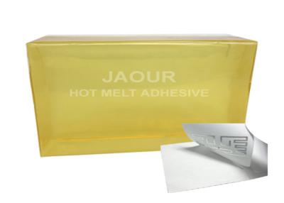 China Pegamento caliente basado de goma del pegamento del derretimiento usado para las etiquetas de papel termales en supermercado en venta