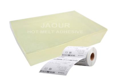 China Low Temperature  Resistance Hot Melt Adhesive For Labels Logistics Labels Good Cohesion for sale