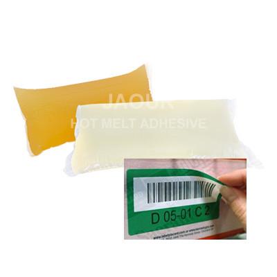 China Hot Melt Pressure Sensitive Adhesive For courier labels /self labels /express labels with yellow color / white color for sale