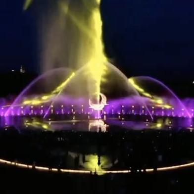 Chine fontaines d'eau de danse musicales décoratives extérieures à vendre